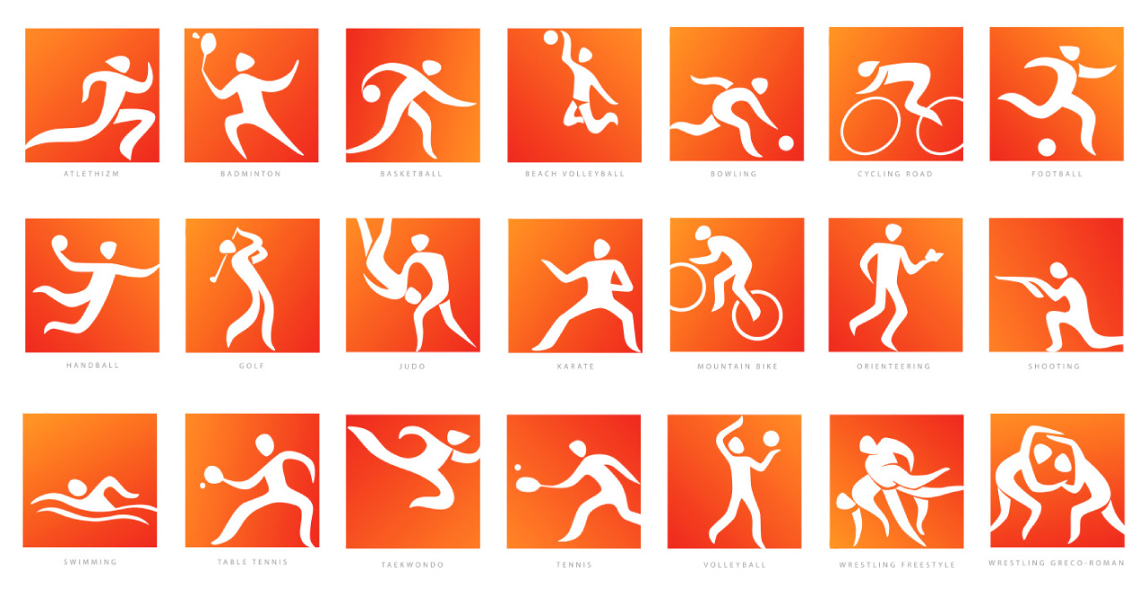 Official Pictograms of Games